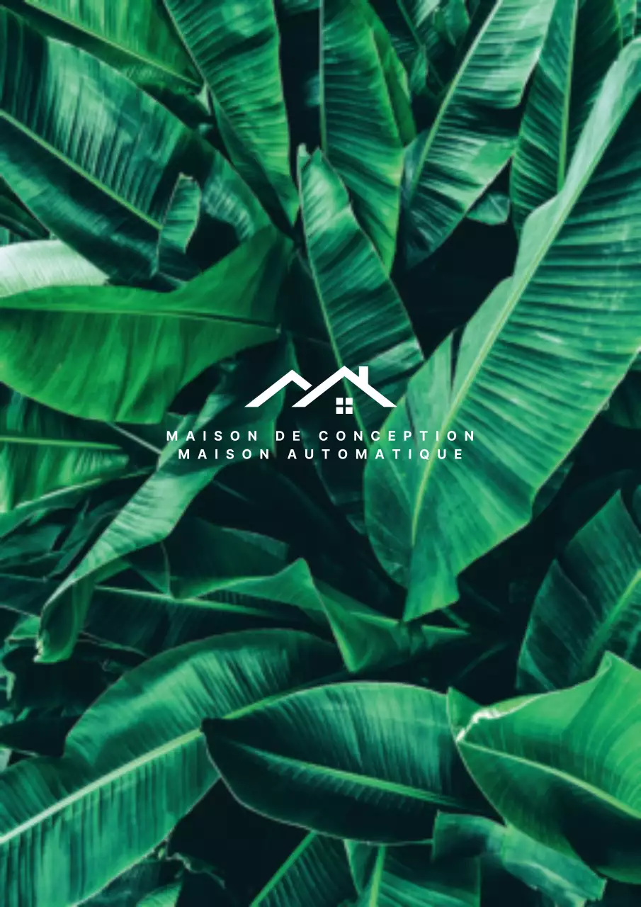 Promouvoir une entreprise de rénovation basée sur la botanique avec des photos de plantes vertes