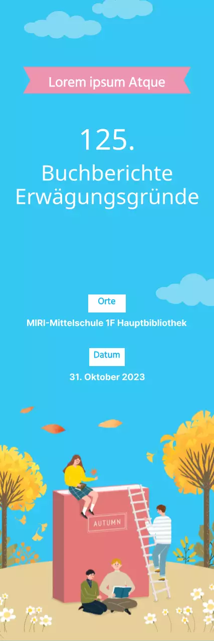 Präsentationen von Buchbesprechungen