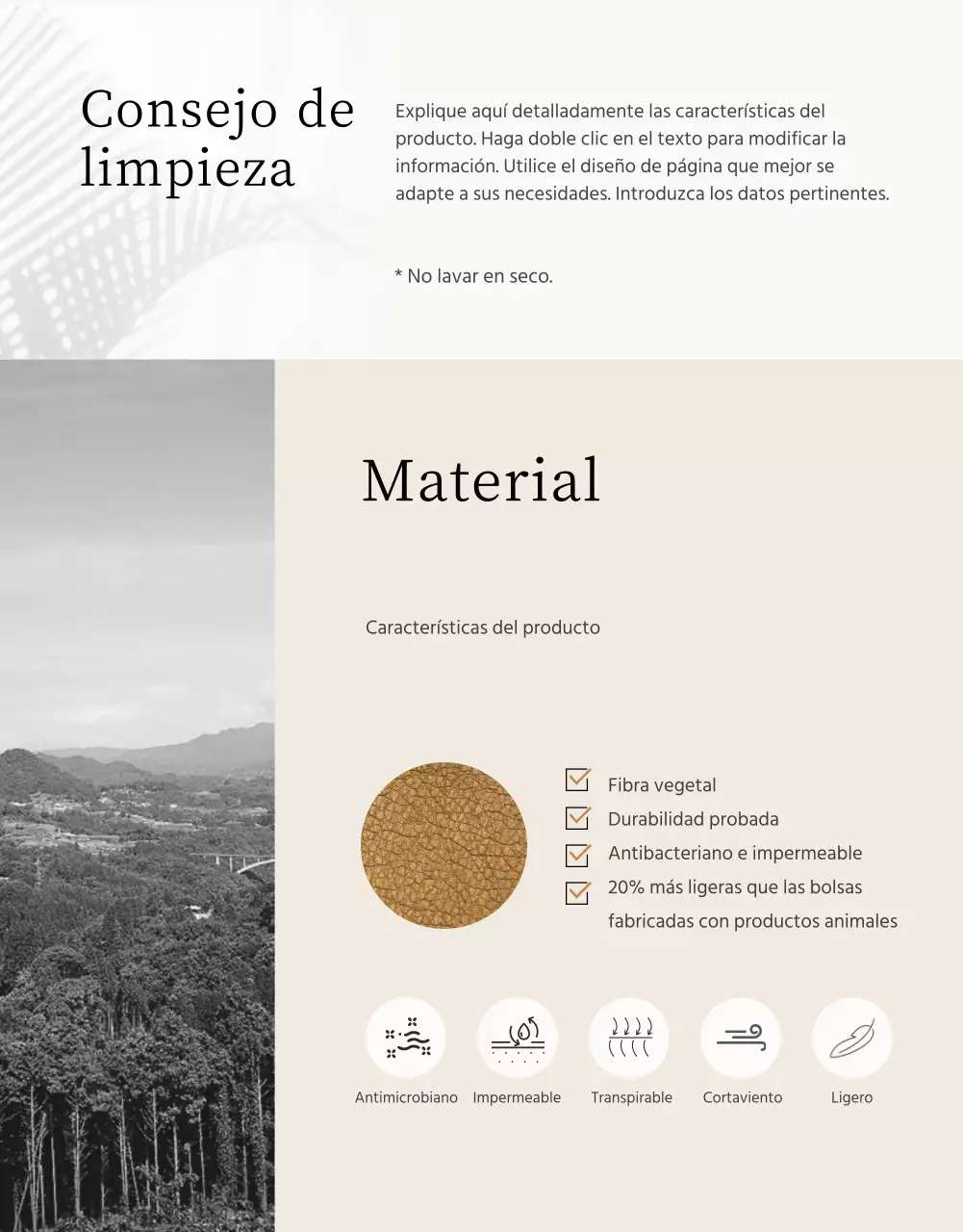 Un bolso vegano sentimental en suave marfil Saber más