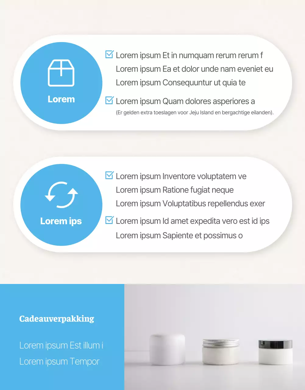 Ideeën_Cosmetische crèmes