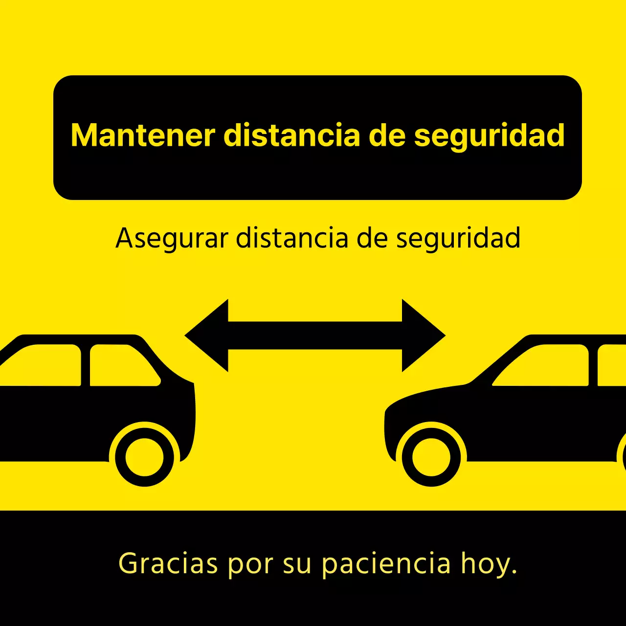 Instrucciones de limpieza amarillo-negro