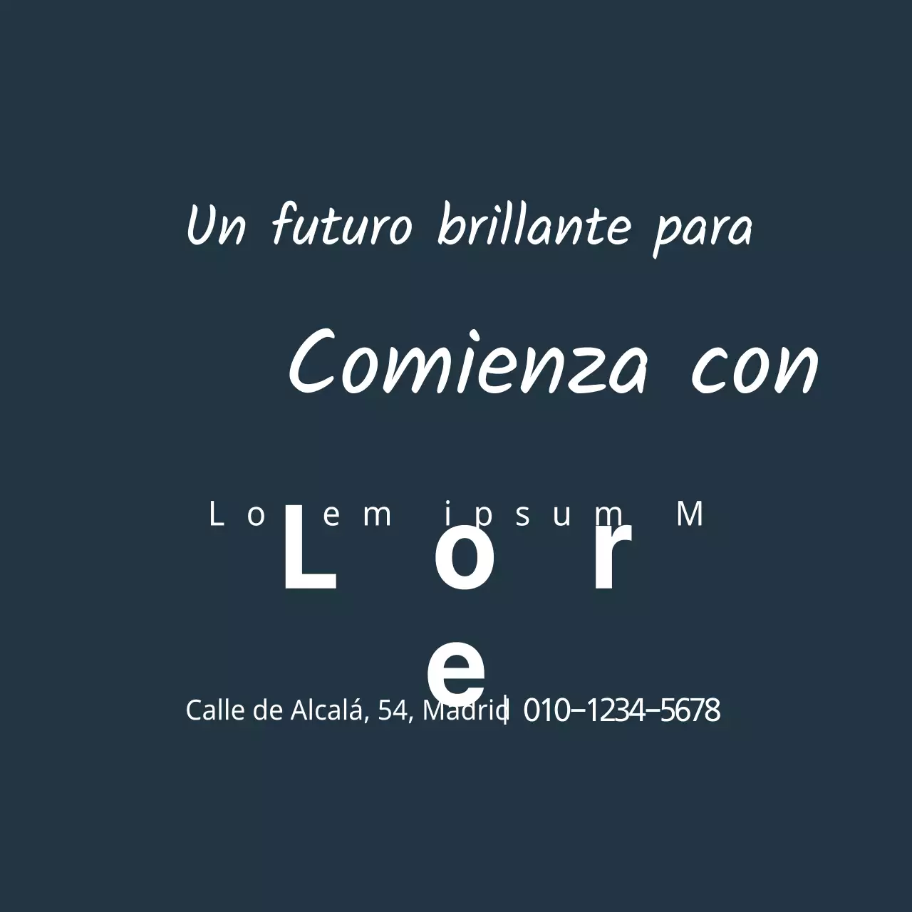 Un futuro brillante