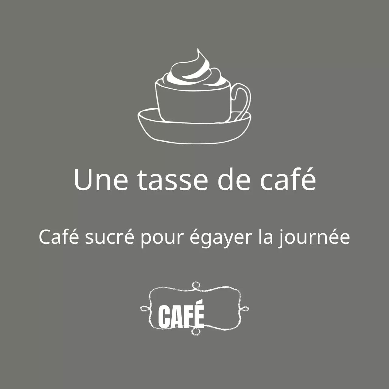 Café doux