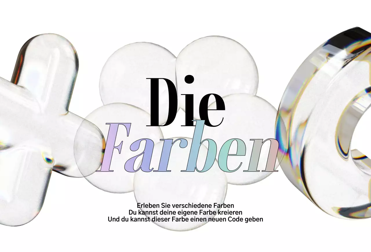 Elegant gestaltete Pop-up-Store-Ware mit weißen und schwarzen Glasobjekten