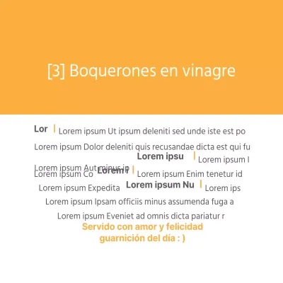 Boquerones salteados