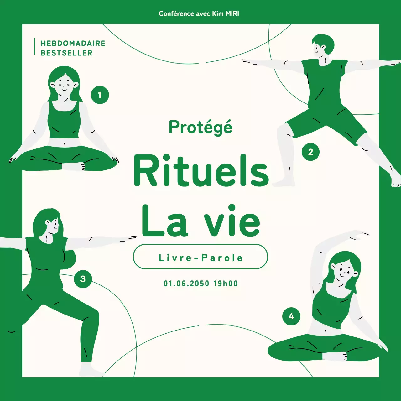 Présentation des Booktalks Ritual Life de Green