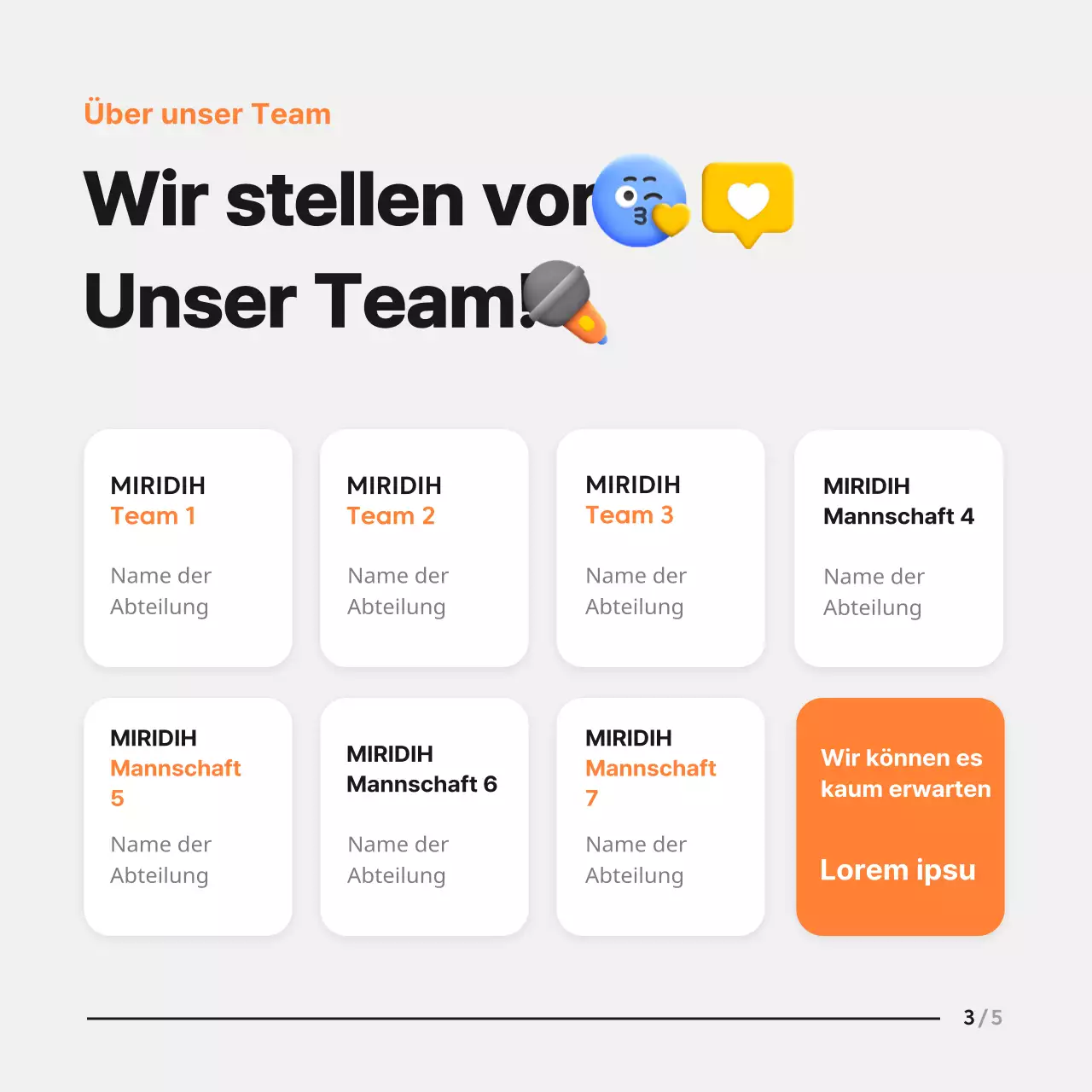 Schwarz-weißes Emoji-Konzept für Stellenausschreibungen