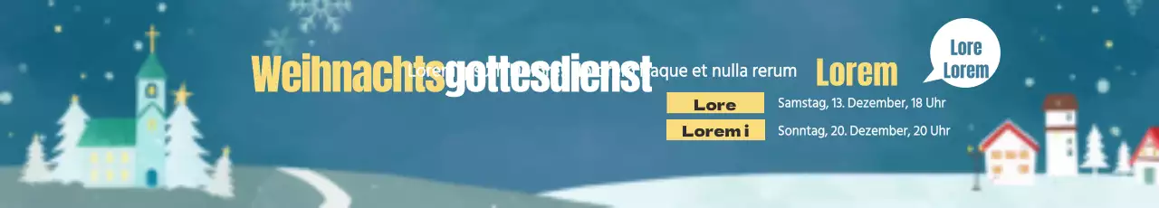 Weihnachtsgottesdienst