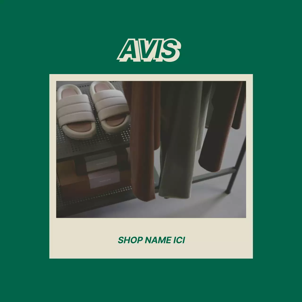 Un pack de mise en page vert et ivoire audacieux