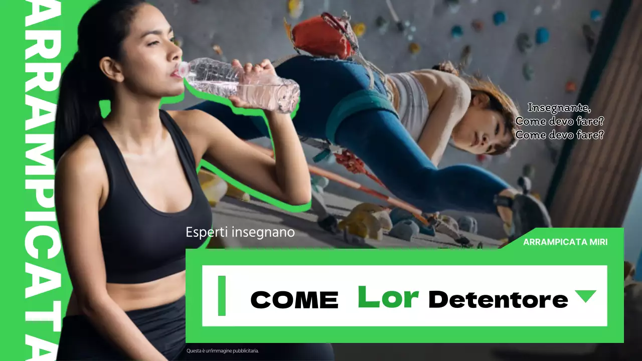 Consigli di sicurezza per i supporti da arrampicata in verde