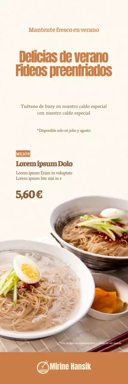 Pancartas en tonos apagados