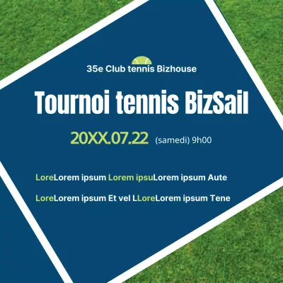 Tournois de tennis