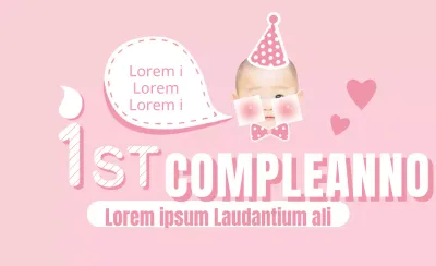 Festa per il primo compleanno