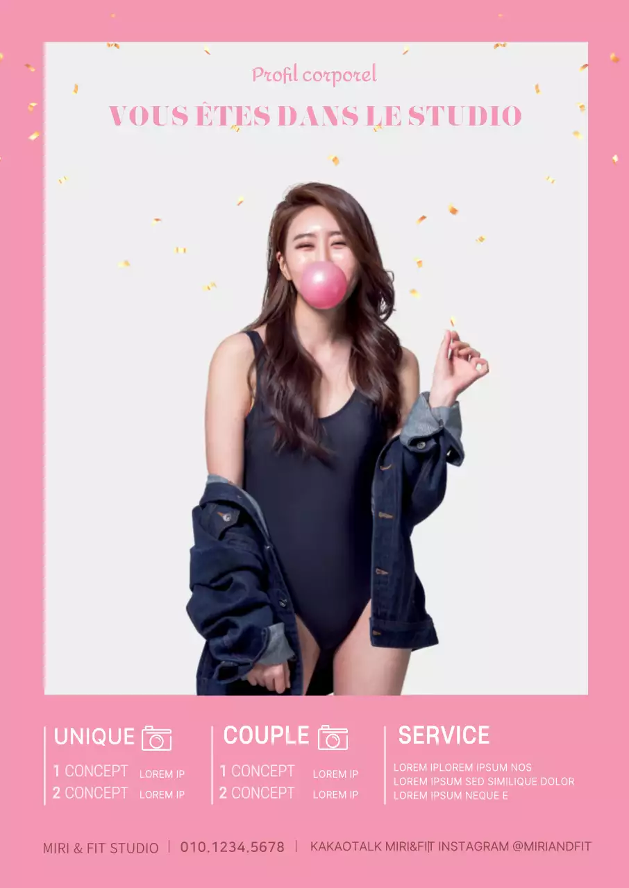 pink simple imageemphasis bodyprofile studio