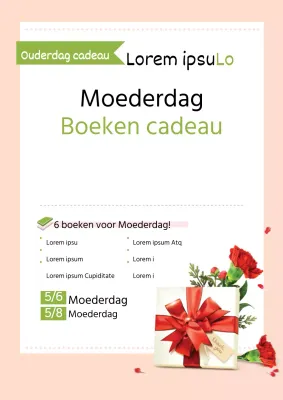 Moederdag cadeau boeken