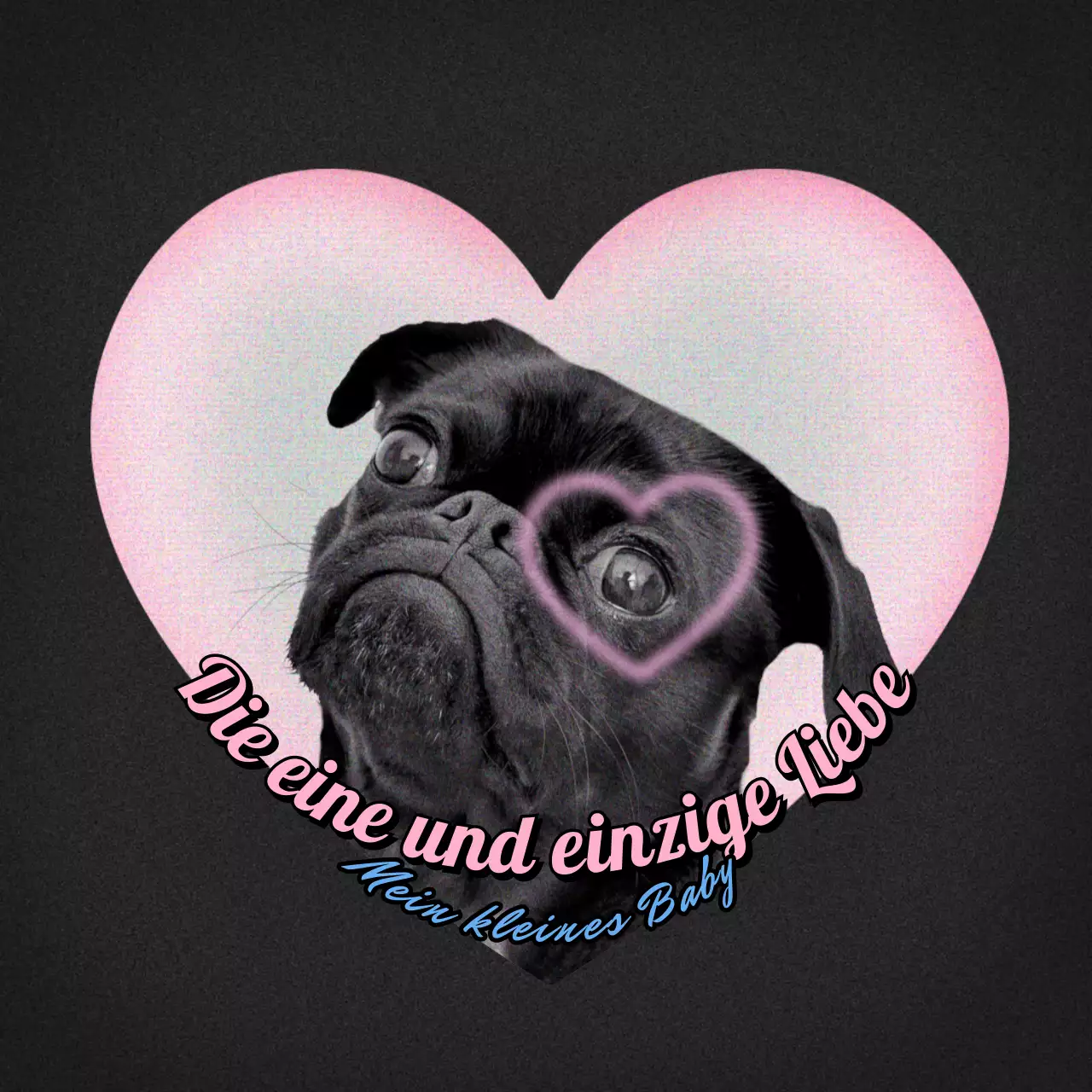 Herz Rahmen Y2K Kitsch Konzept Bundle Pack in lila und blau