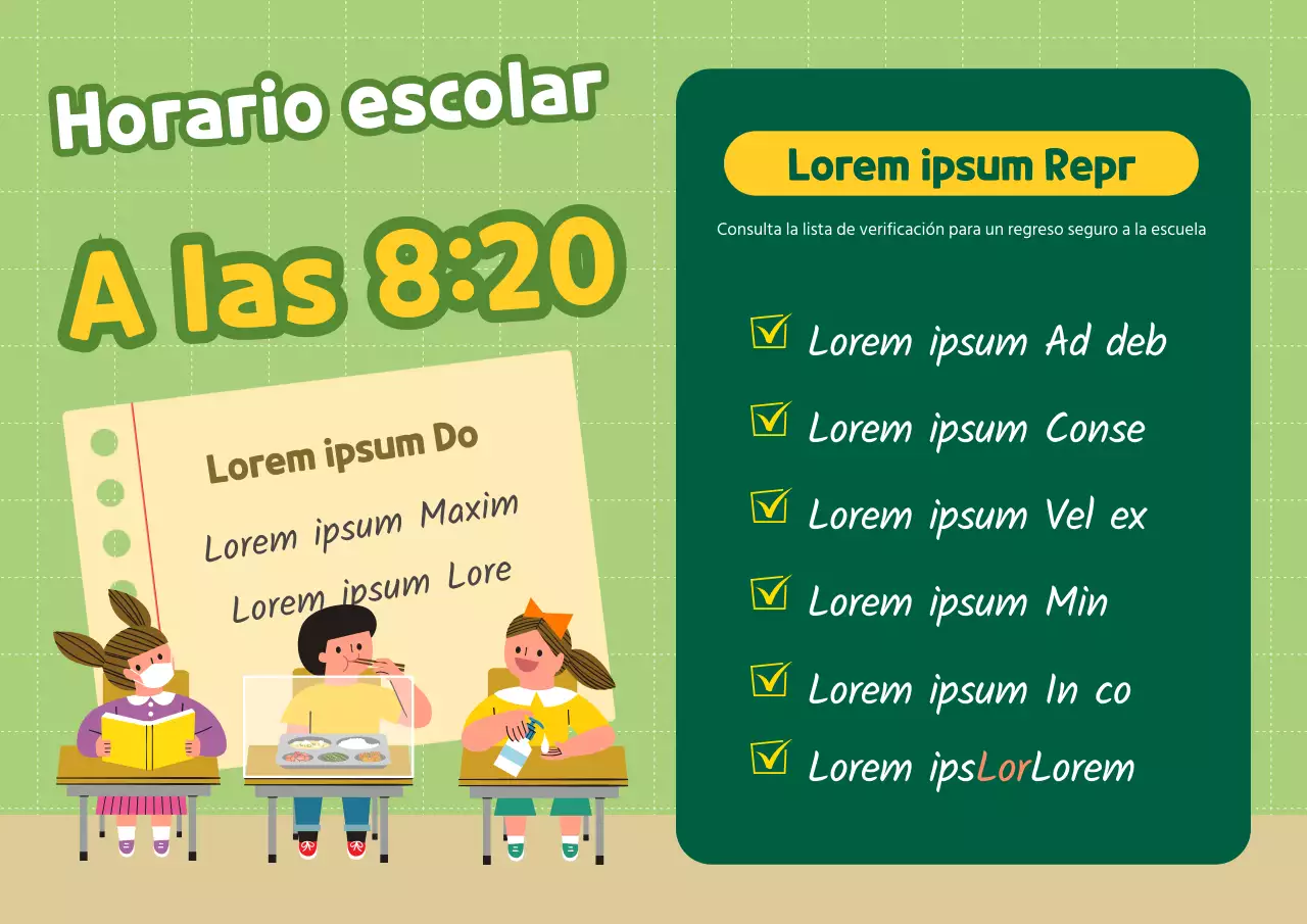 Horario escolar
