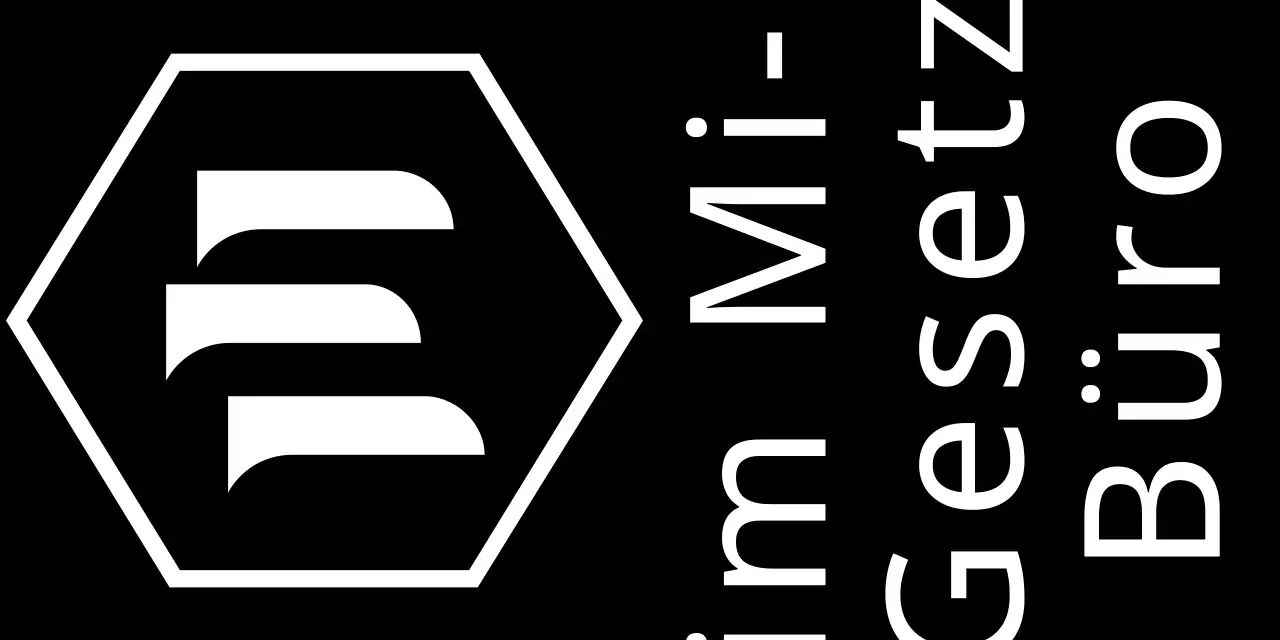 Ein elegantes, einfaches Design in Beige zur Werbung für eine Anwaltskanzlei.