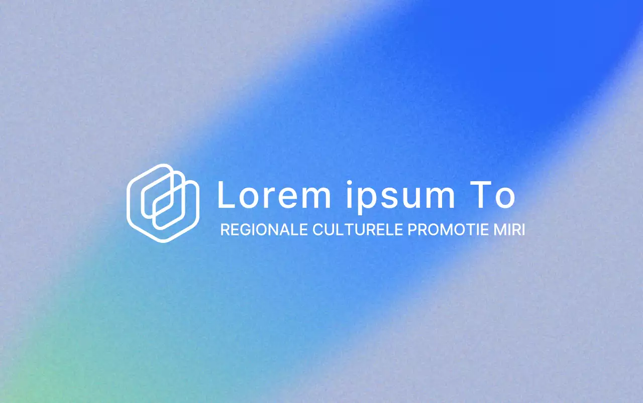 Promoot een institutioneel festival met een gradiëntachtergrond van blauw en paars