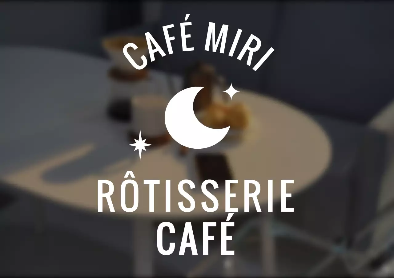 Un logo iconique, émotionnel, de style café