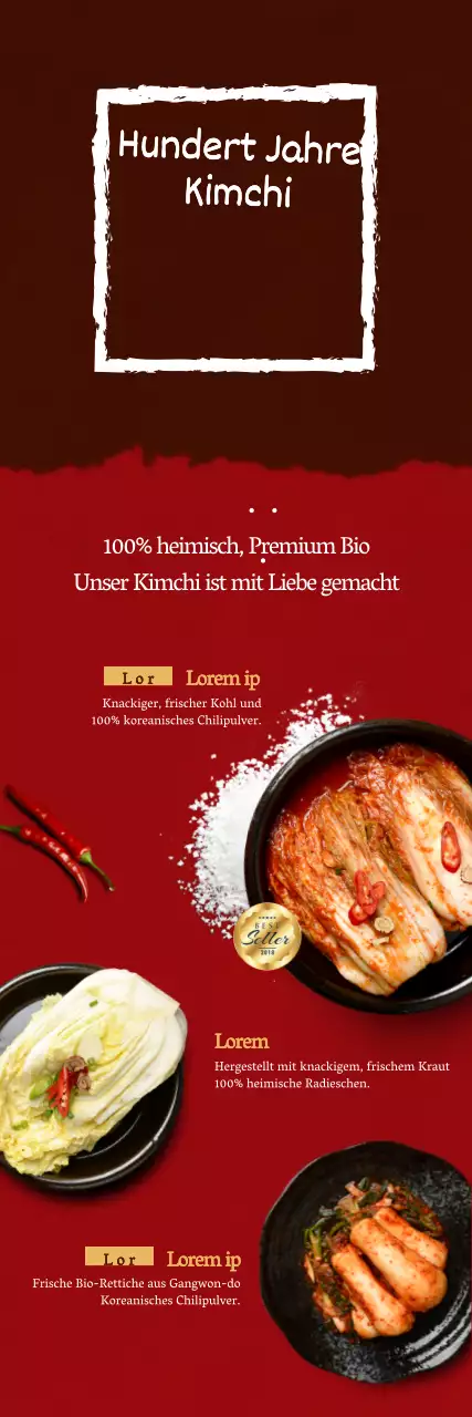 Hundert Jahre Kimchi