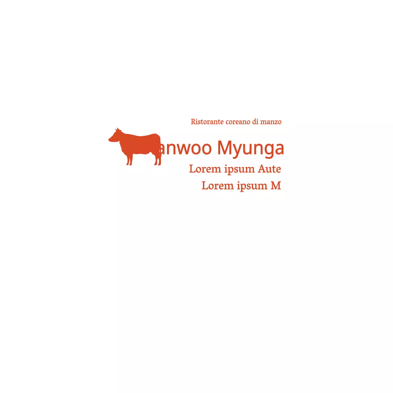 Tovagliolo Hanwoo Myunga