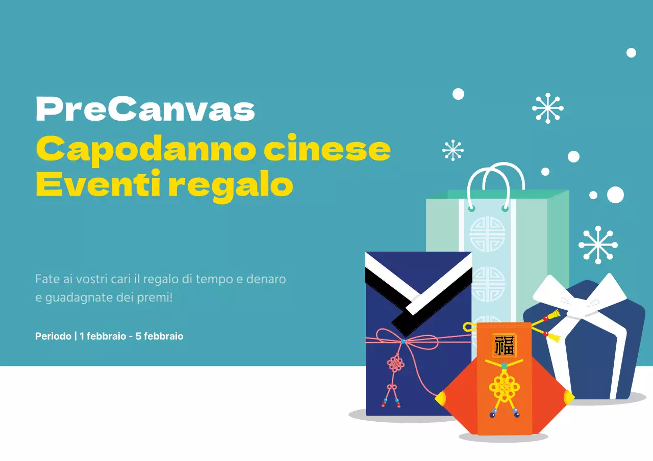 Eventi regalo per il Capodanno cinese