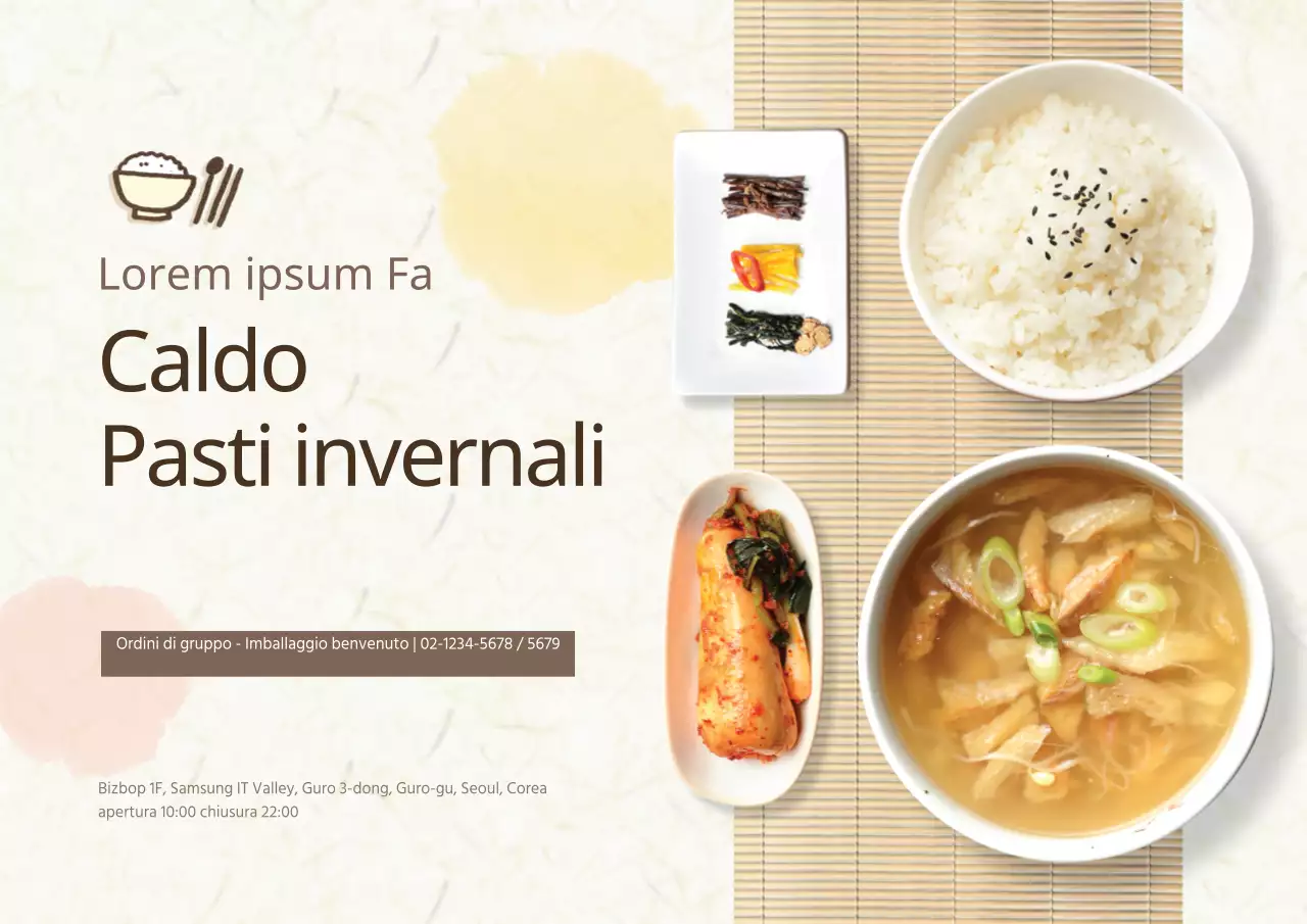 Pasti caldi invernali