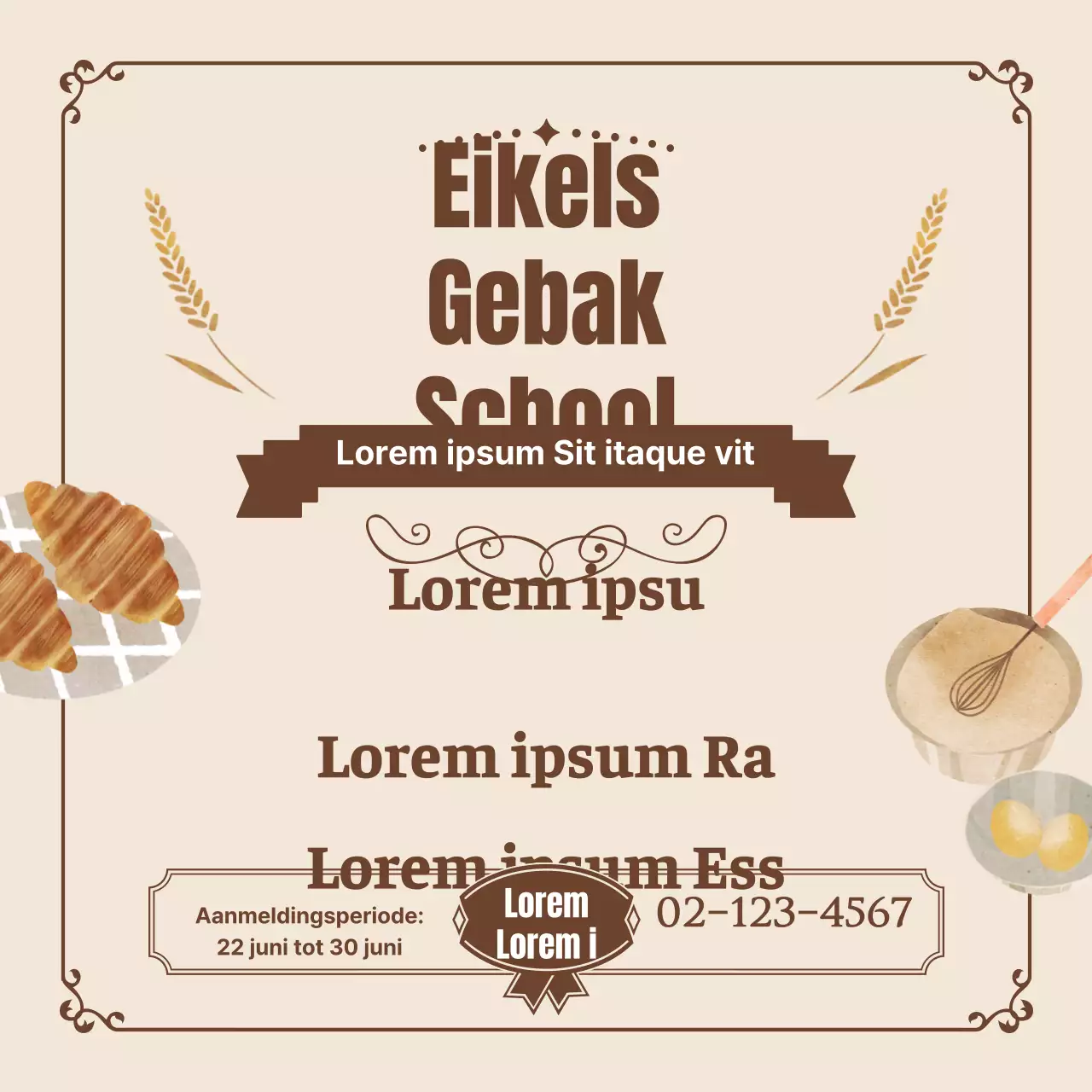 Banketbakkerij School_SquareBanner01