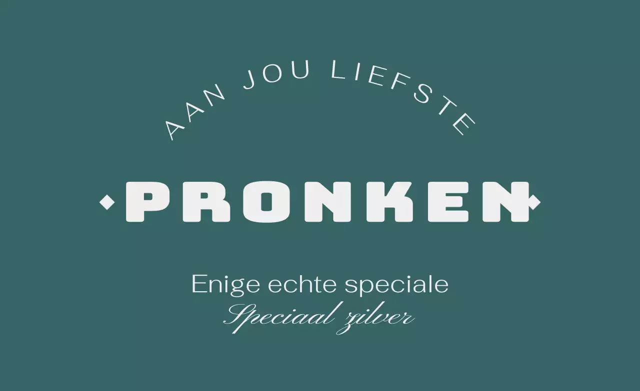 Juwelierswinkel merchandise met een luxe concept met turquoise tekstaccenten