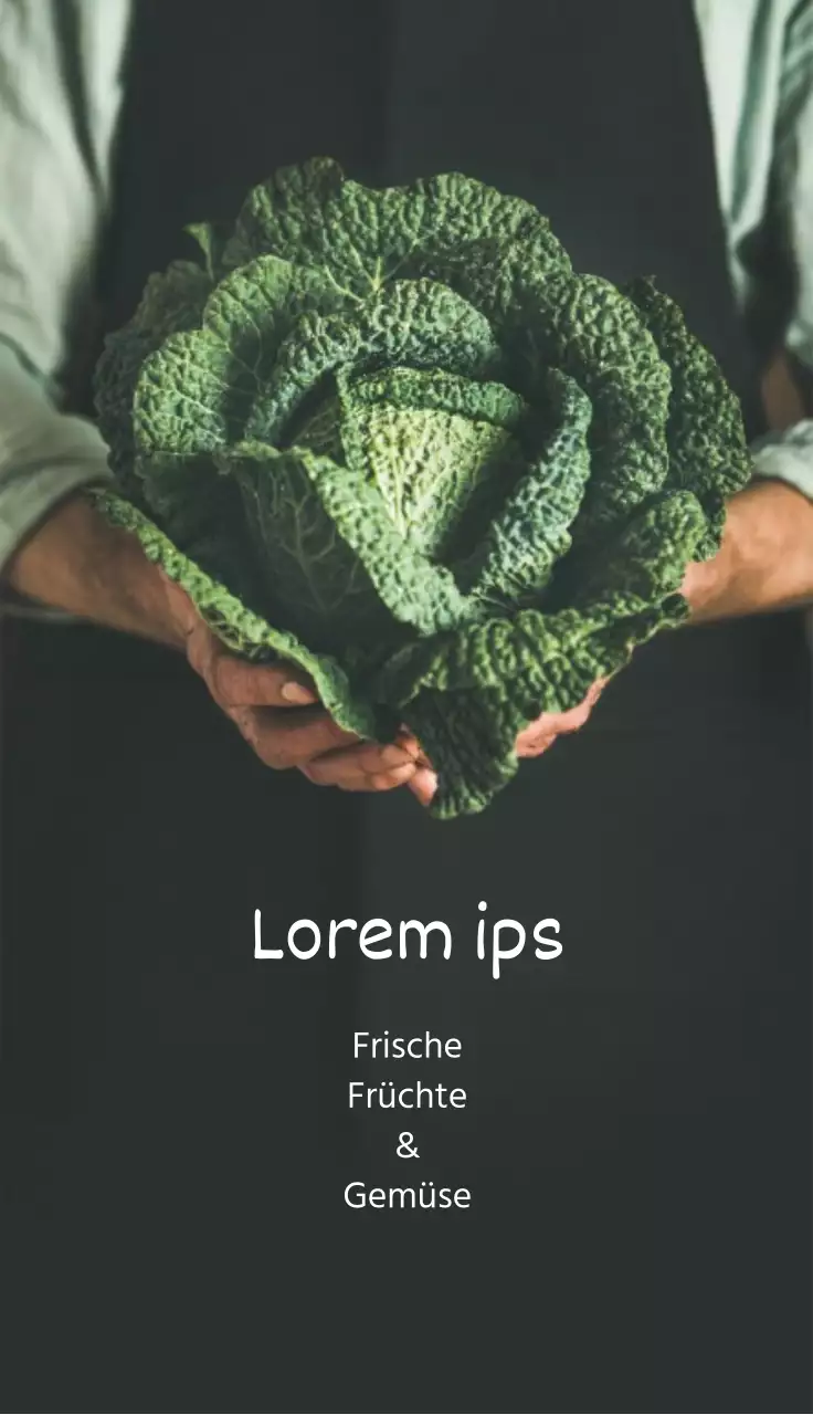 Gepflegter Landwirt mit grünem Foto hervorgehoben