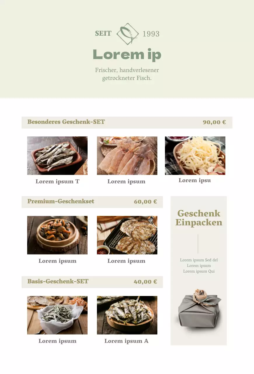 Chuseok-Muster-Postkarte in Chartreuse