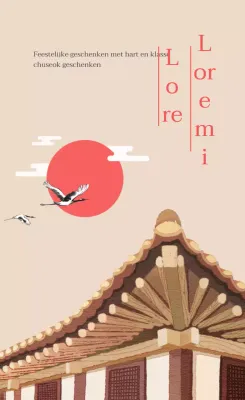 Ivoren en rode Chanoeka cadeauset