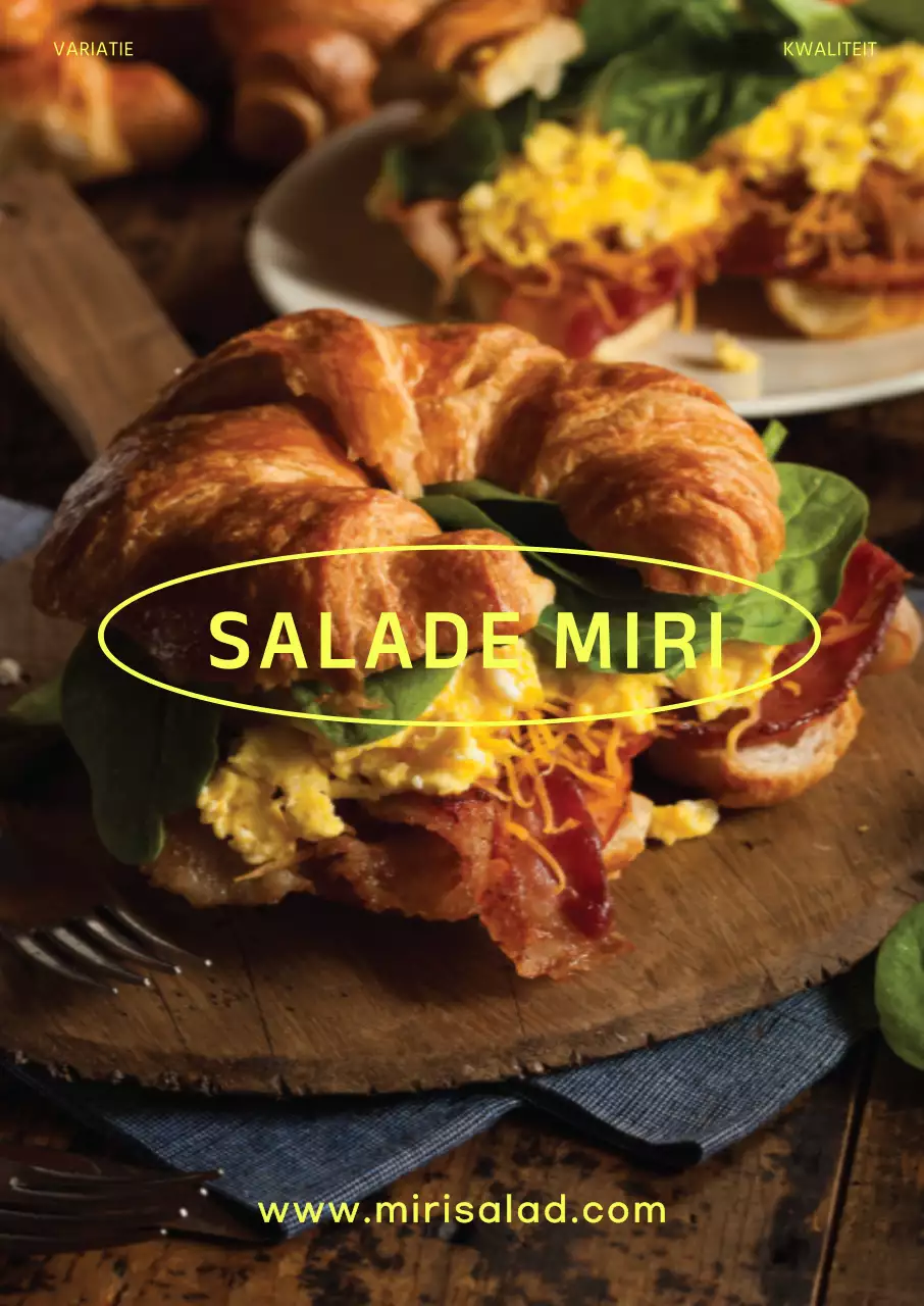 Afbeelding Sandwich Portret Poster