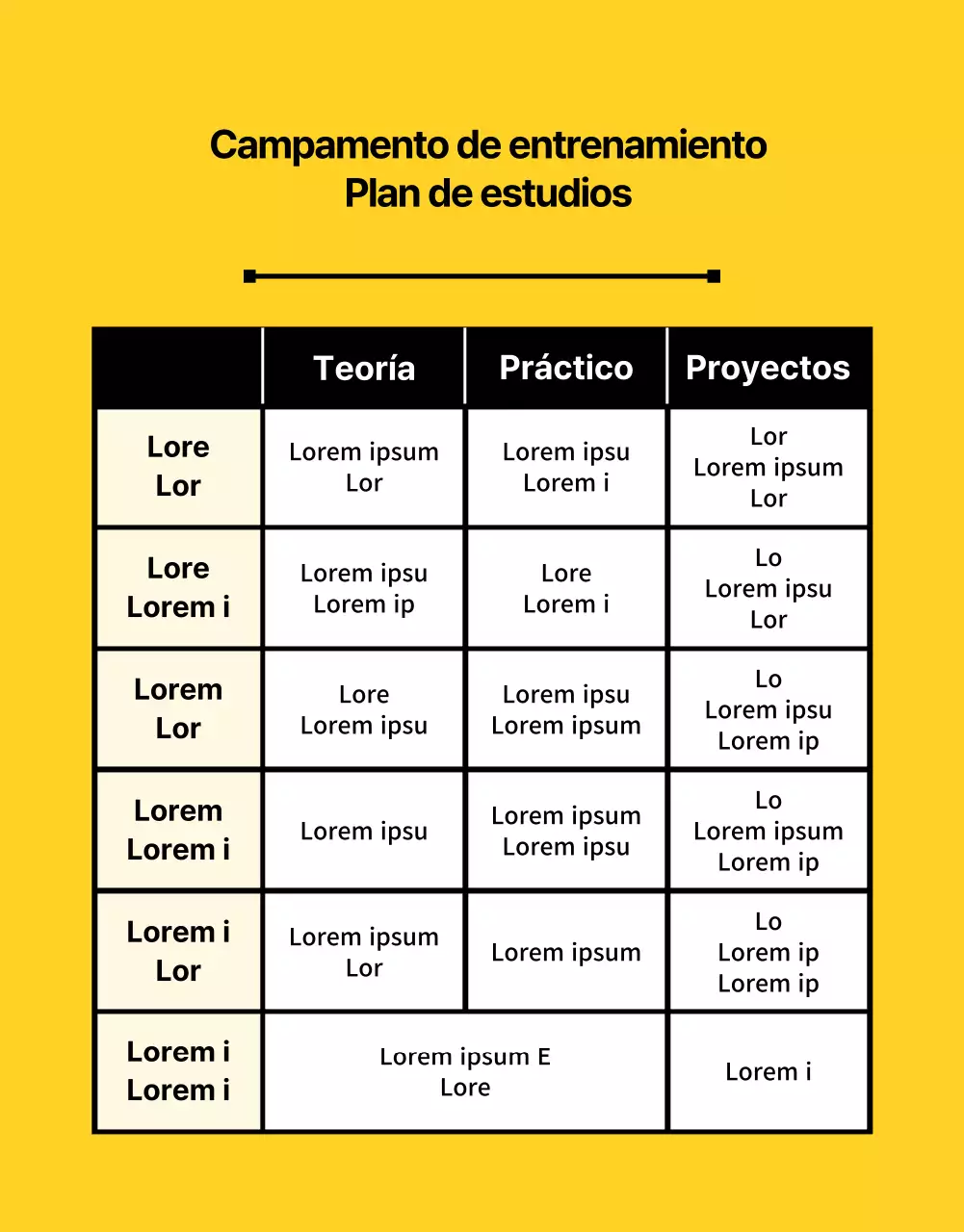 Bonita y divertida educación en codificación en negro y amarillo (más)