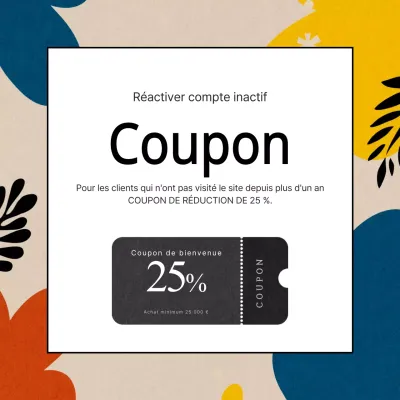 Coupons de comptes dormants