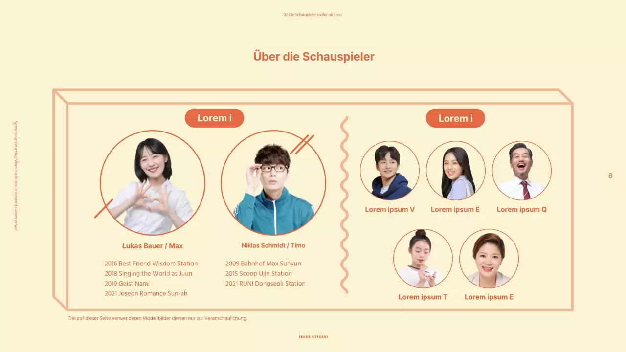 Ein farbenfroher Vorschlag für das Sponsoring von Filmwerbung