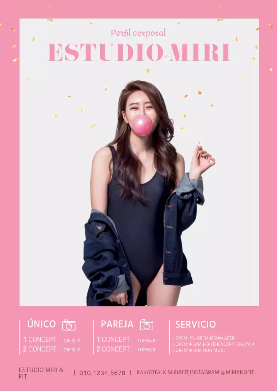 pink simple imageemphasis bodyprofile studio