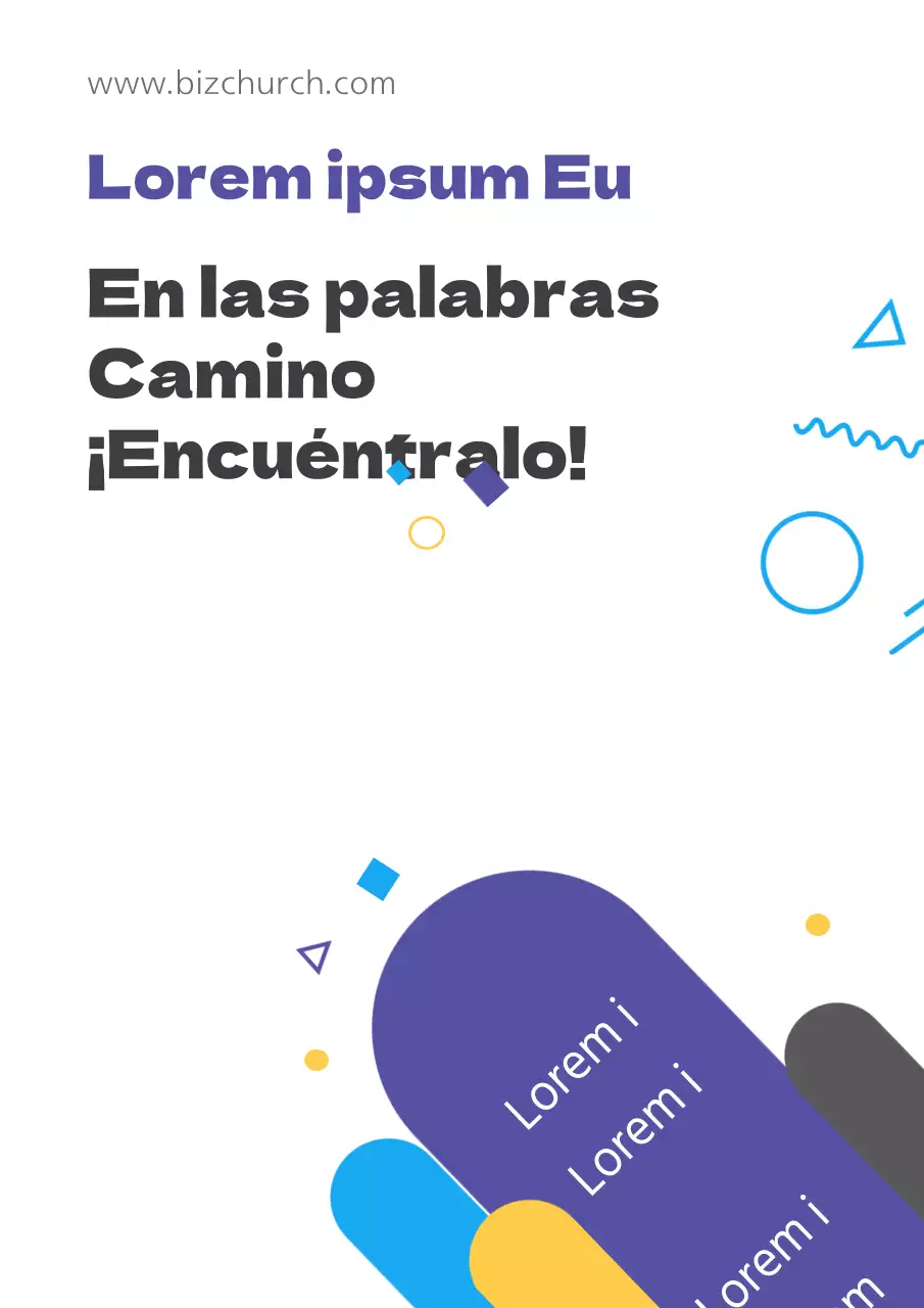 Folleto simple del seminario sobre empleo juvenil