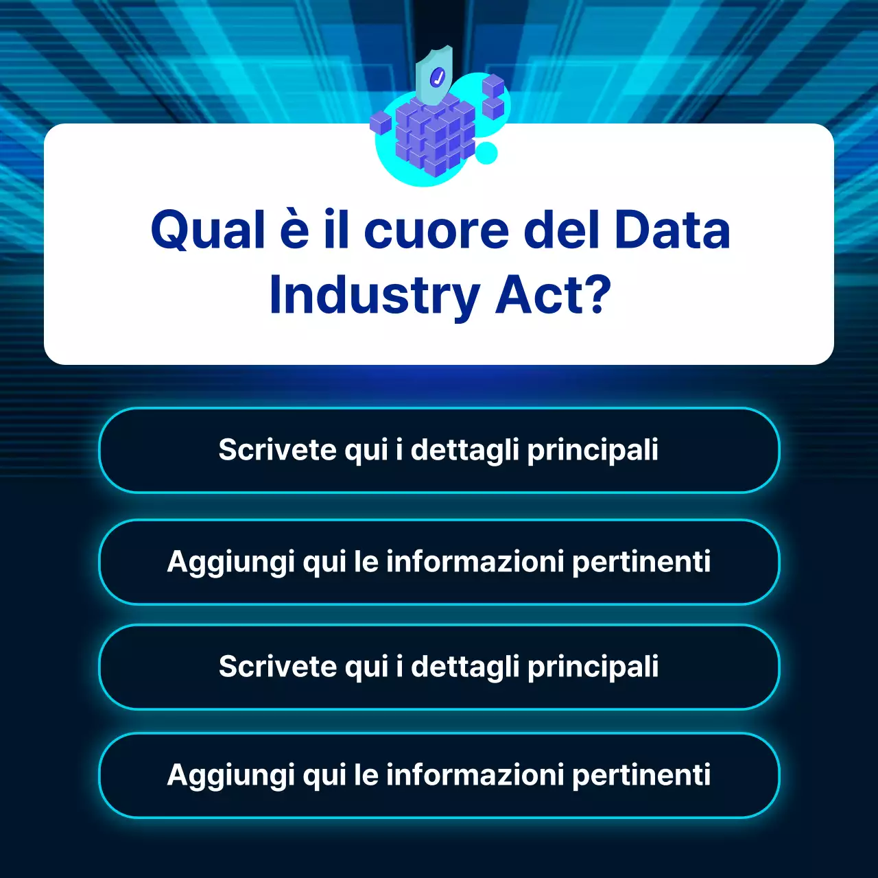 Guida al Data Industry Act in blu