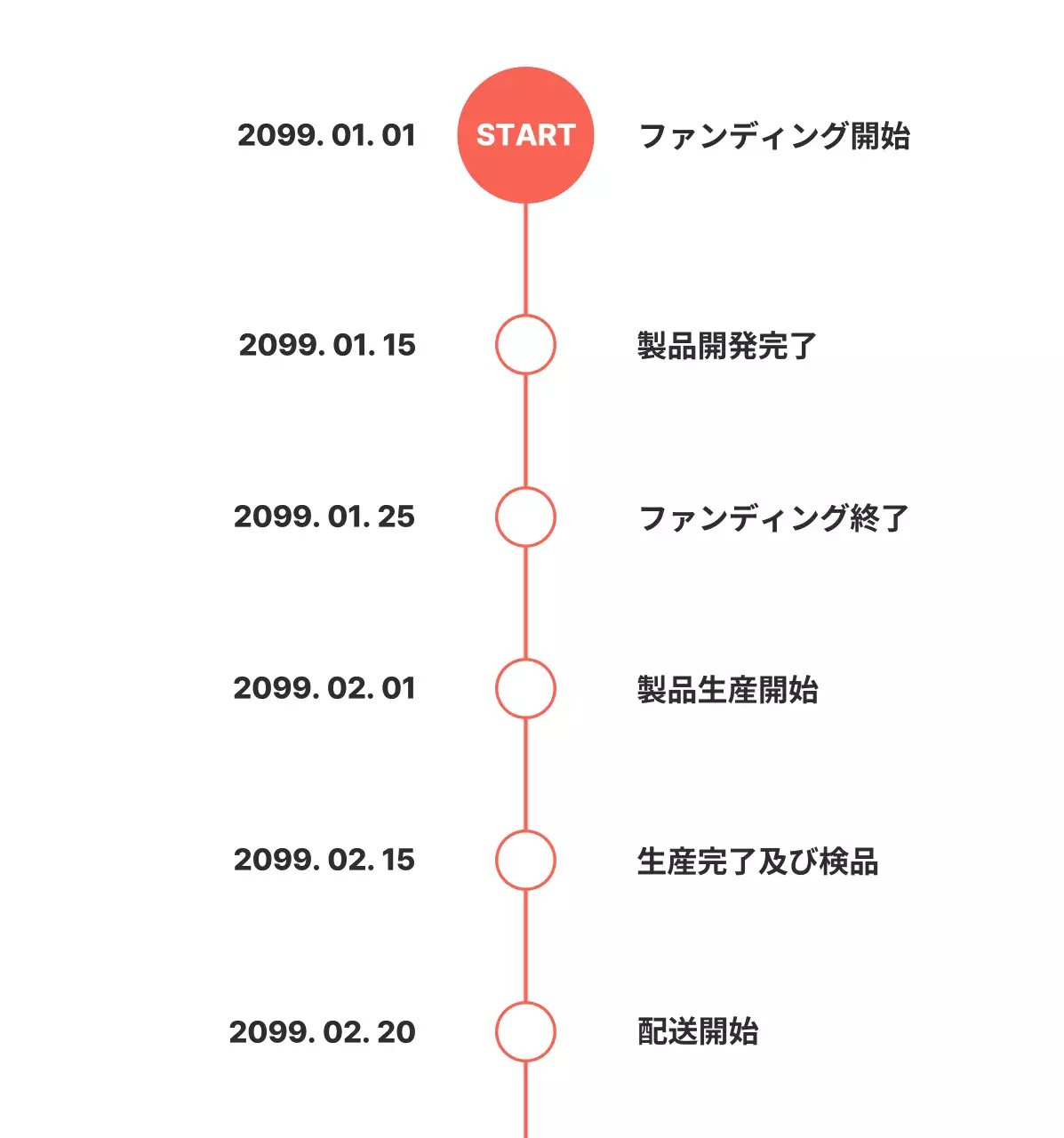 赤 シンプル スケジュール 資料 ウェブバナー