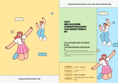 Niedliche Bildungswerbung von Mint