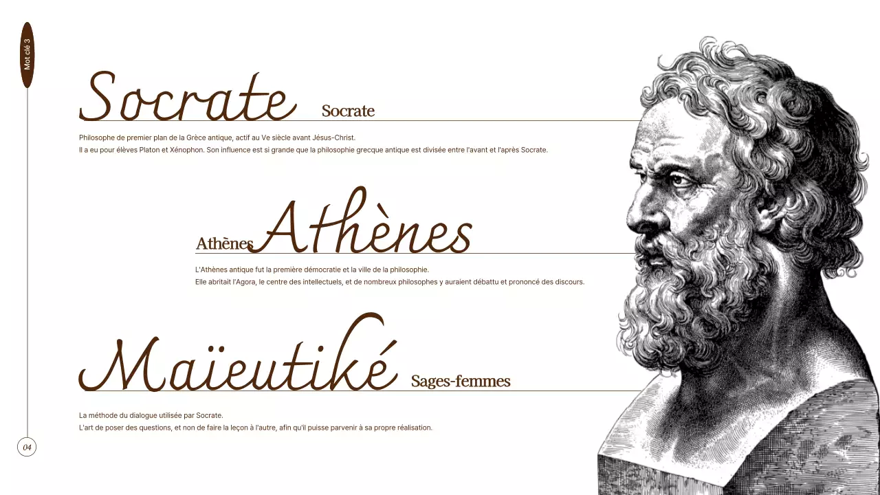 Club de lecture des sciences humaines en tons bruns