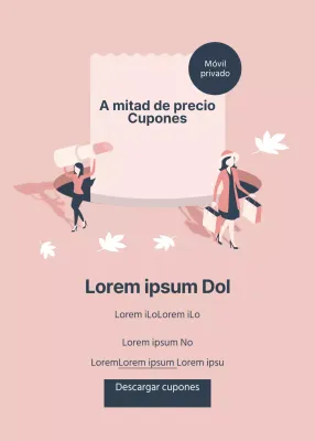 Cupones a mitad de precio