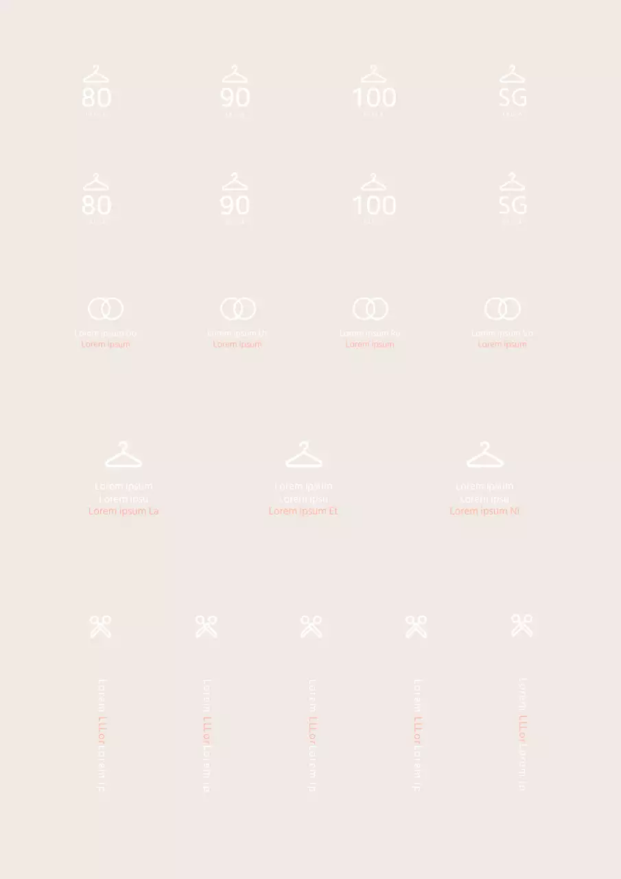 Ropa básica sencilla talla tienda en blanco