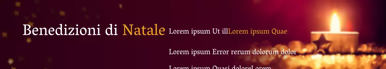 Benedizioni di Natale