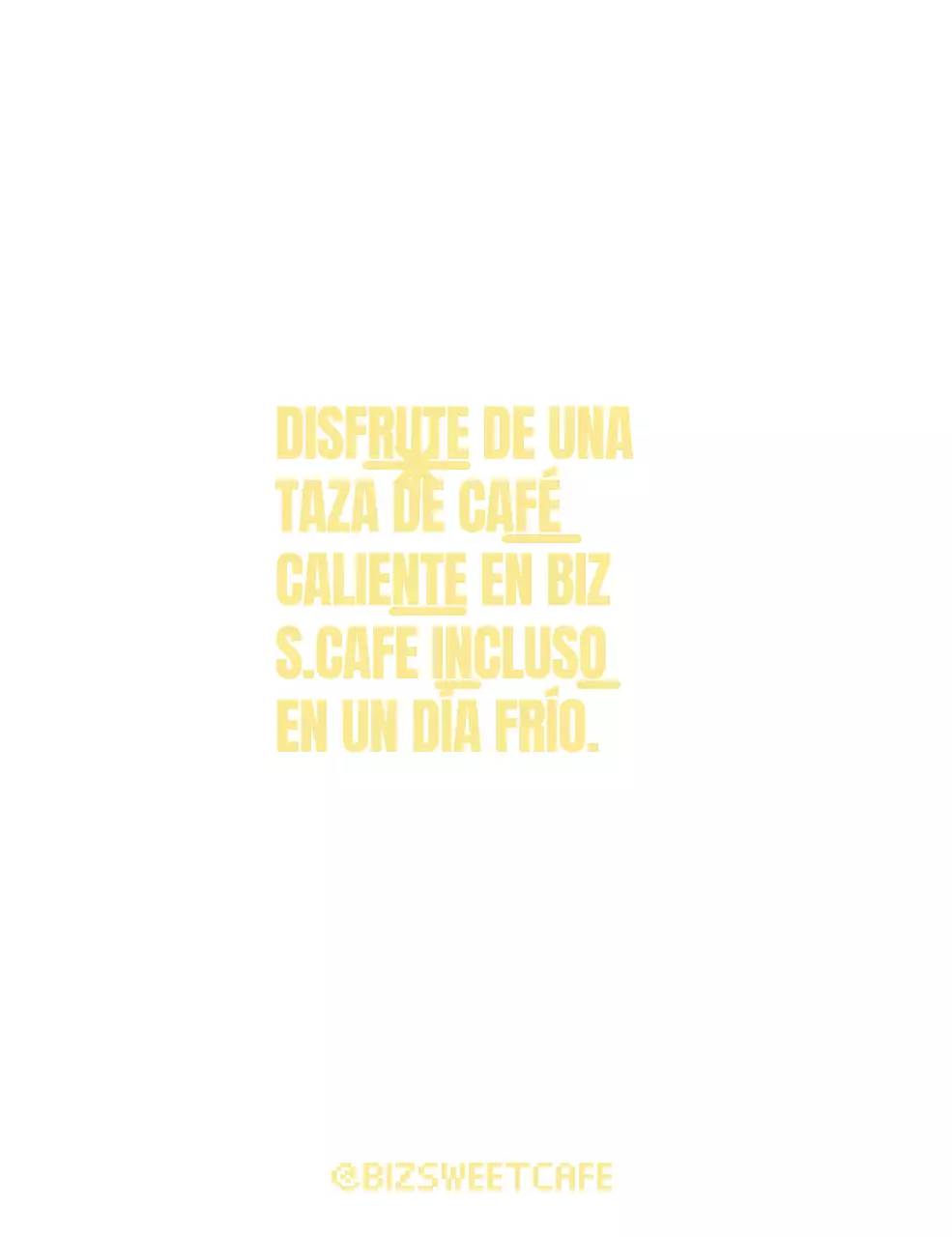 Crema batida estilo conejito en una bonita taza amarilla para Cafegoods