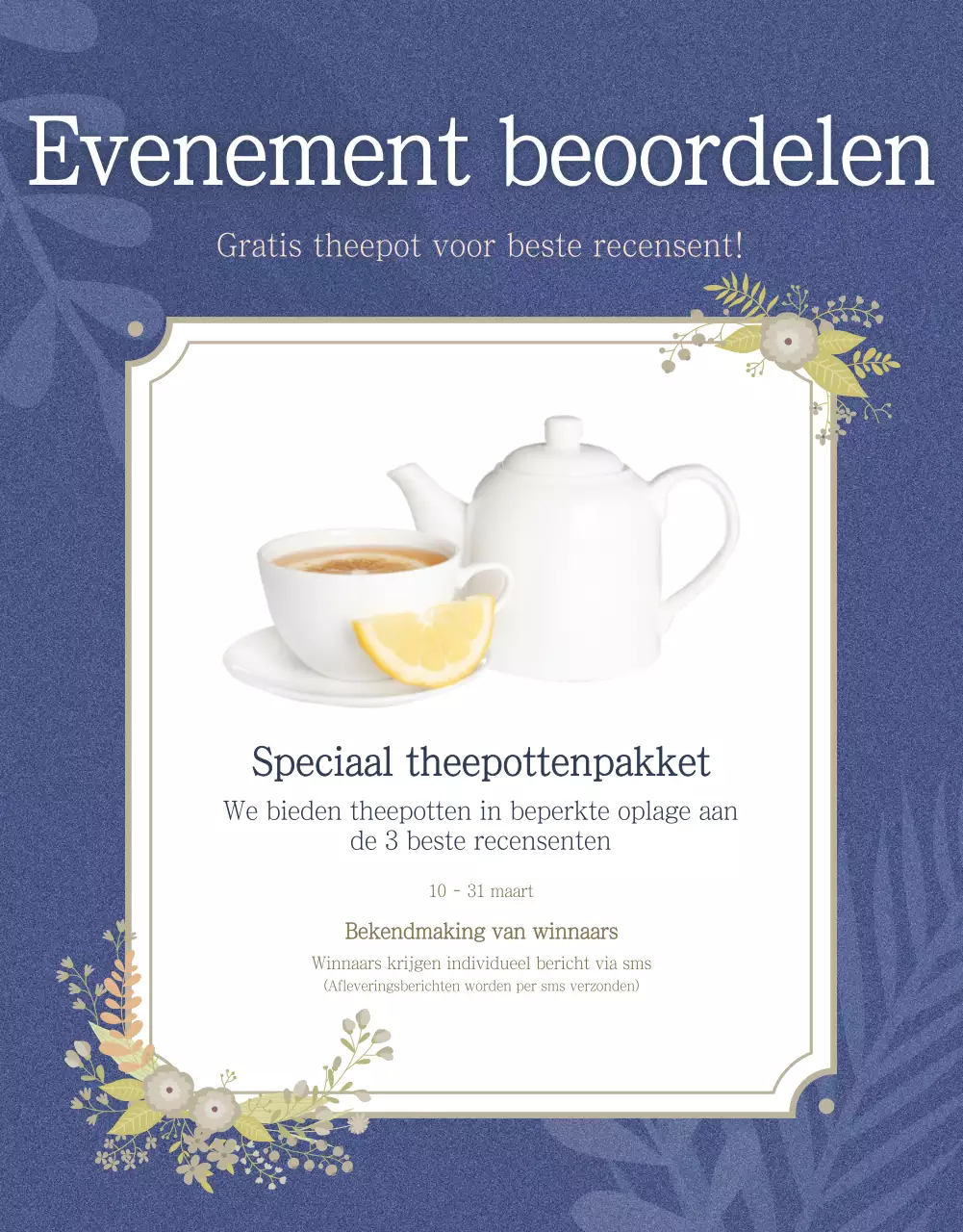 Gemengde thee details