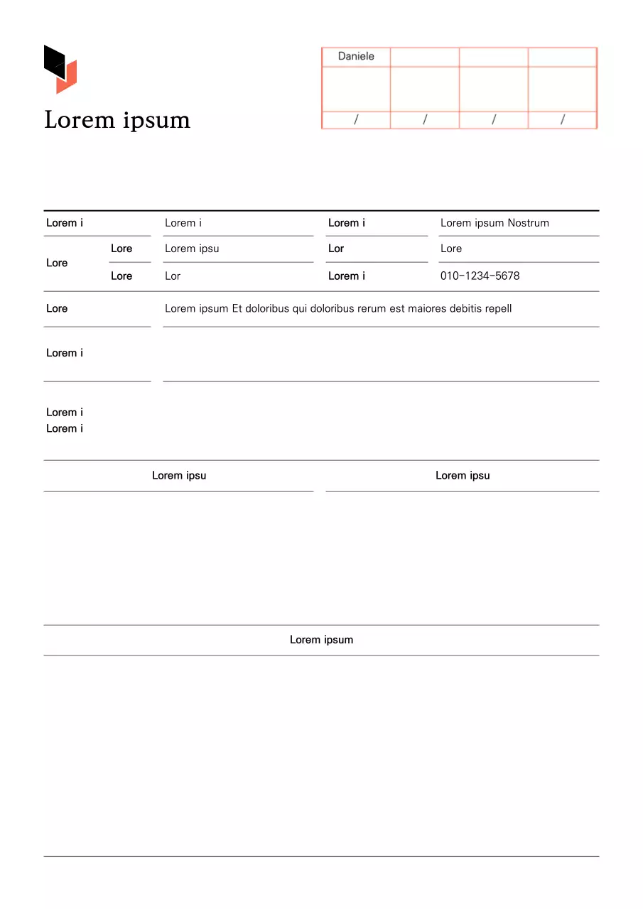 Una proposta di miglioramento aziendale pulita e di colore bianco-beige