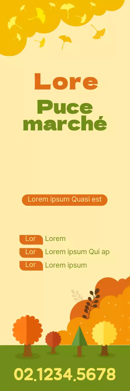 Marché aux puces d'automne_Bannière portrait